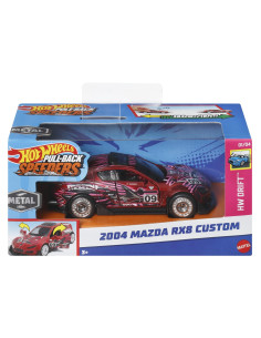 MTHPR70_HWH36,Hot Wheels Masinuta Metalica Cu Sistem Pull Back Mazda 2004 Rx8 Custom Scara 1:43