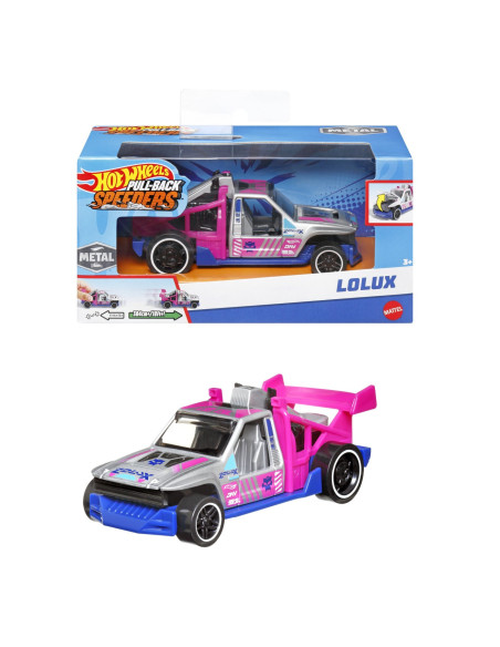 MTHPR70_HPR76,Hot Wheels Masinuta Metalica Cu Sistem Pull Back Lolux Scara 1:43