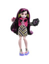 MTHNF78,Monster High Neon Frights Papusa Draculaura