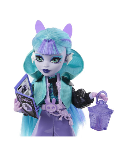MTHNF82,Monster High Neon Frights Papusa Twyla
