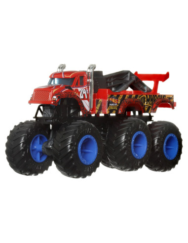 MTHWN86_HWN90,Hot Wheels Monster Truck Big Rigs Masinuta Metalica Cu 6 Roti The 909 Scara 1:64