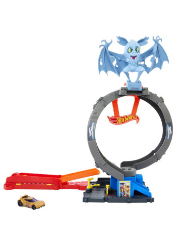 MTHDR29_HTN78,Hot Wheels City Pista Inamicilor Bucla Liliacului