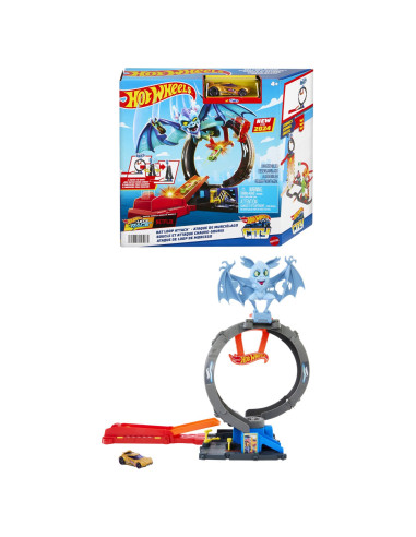 MTHDR29_HTN78,Hot Wheels City Pista Inamicilor Bucla Liliacului