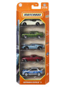 MTC1817_HVT73,Matchbox Set 5 Masinute Metalice Autobahn Express Ii Scara 1:64