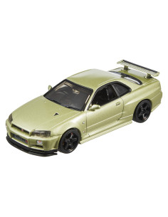 MTHMD41_HMD47,Hot Wheels Premium Real Riders Masinuta Metalica Nissan Skyline Gt-r Scara 1:43 2