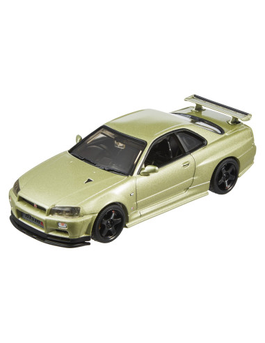 MTHMD41_HMD47,Hot Wheels Premium Real Riders Masinuta Metalica Nissan Skyline Gt-r Scara 1:43