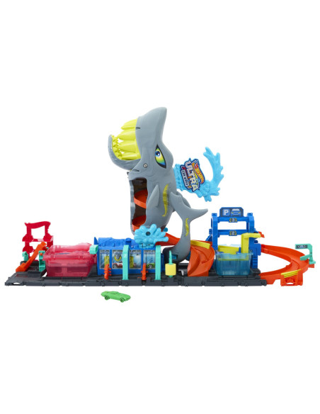 MTHTN82,Hot Wheels City Color Reveal Spalatorie Auto 91cm