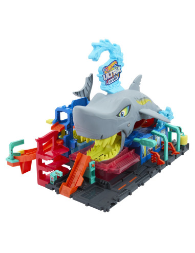 MTHTN82,Hot Wheels City Color Reveal Spalatorie Auto 91cm