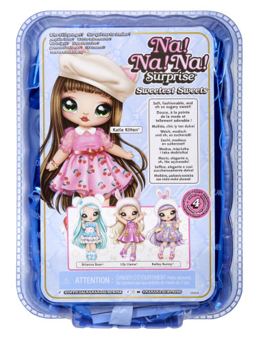 MGA120131EUC,Na! Na! Na! Surprise! Sweetest Sweets Papusa Brianna Bear
