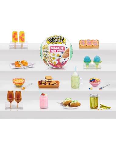 MGA505396EUC,Mga’s Miniverse Mini Food CafÉ S3 Set Surpriza