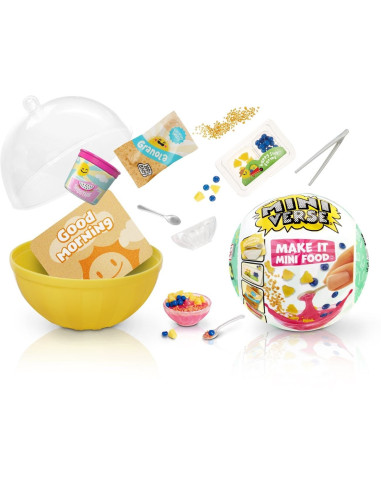 MGA505396EUC,Mga’s Miniverse Mini Food CafÉ S3 Set Surpriza