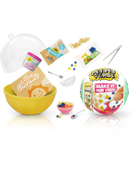 MGA505396EUC,Mga’s Miniverse Mini Food CafÉ S3 Set Surpriza