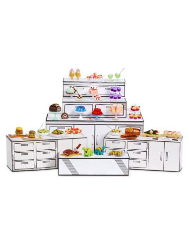 MGA505419EUC,Mga’s Miniverse Mini Food Diner S3 Set Surpriza