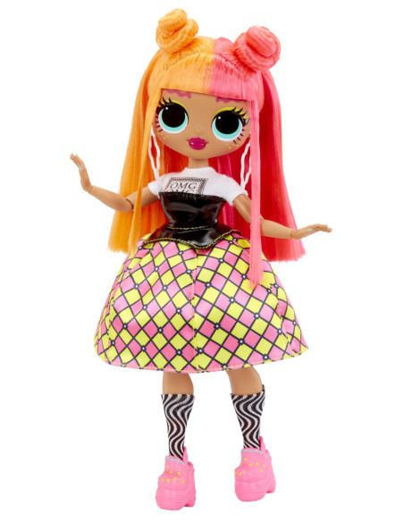MGA591580EUC,L.o.l. Surprise! Omg Neonlicious Papusa Fashionista Cu Accesorii