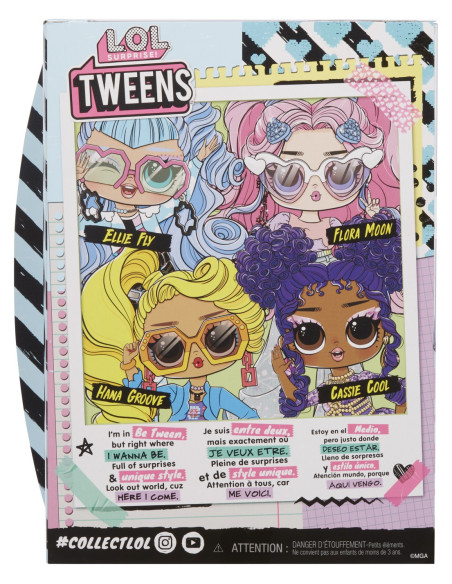 MGA591689EUC,L.o.l. Surprise! Tweens Papusa Fashionista Ellie Fly Cu Surprize