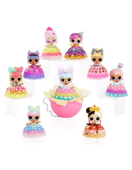 MGA593140EUC,L.o.l. Surprise! Mix&make Birthday Cake Papusa Tots