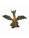 Papo39025,Papo Figurina Dragon Verde Inaripat Cu Flacara