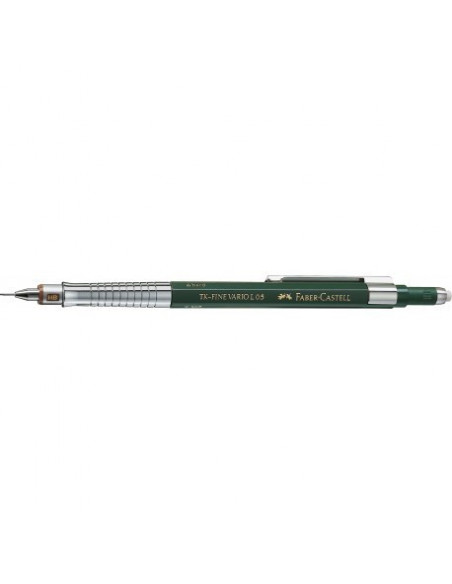FC135500,Creion Mecanic Faber-Castell 0.5 mm Tk-Fine Vario L.5, Verde Inchis.