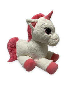 Stip172,Unicorn De Plus 80cm Roz