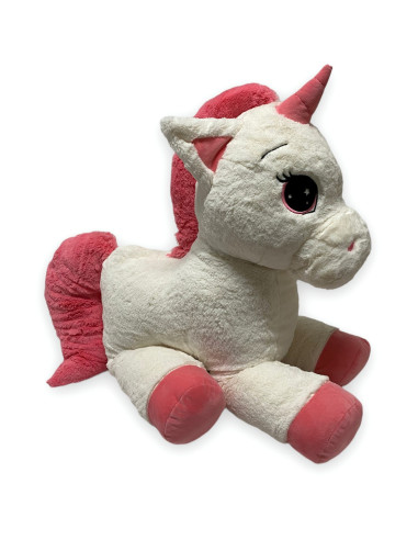 Stip172,Unicorn De Plus 80cm Roz