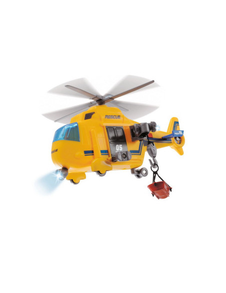 VV-203302003,Dickie Elicopter De Salvare 18 Cm Sunete Si Lumini