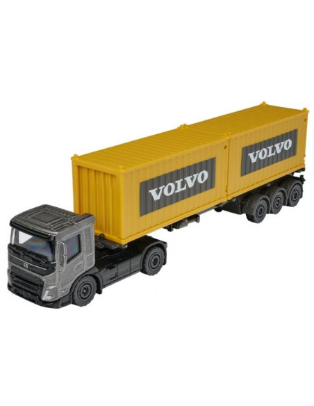 VV-212057288_CONTAINER,Majorette Transportor Volvo Container Din Metal