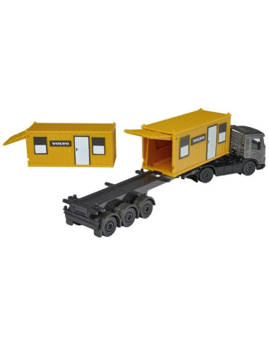 VV-212057288_CONTAINER,Majorette Transportor Volvo Container Din Metal
