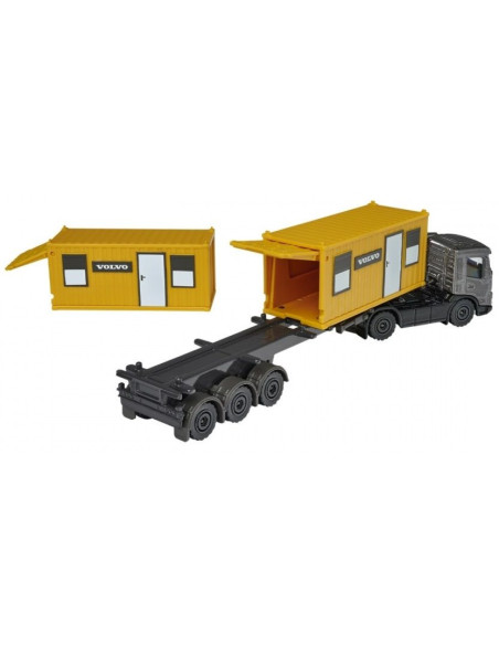 VV-212057288_CONTAINER,Majorette Transportor Volvo Container Din Metal