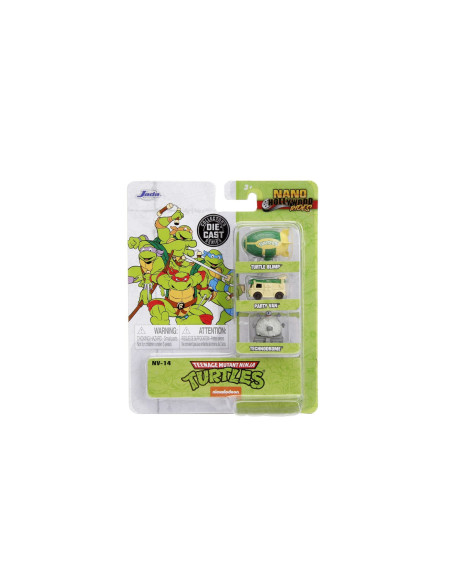 VV-253281000,Jada Set 3 Masinute Metalice Testoasele Ninja 4cm