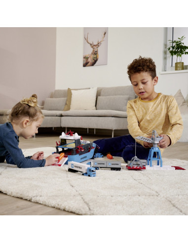 VV-212050039,Majorette Creatix Statie Portuara Maersk