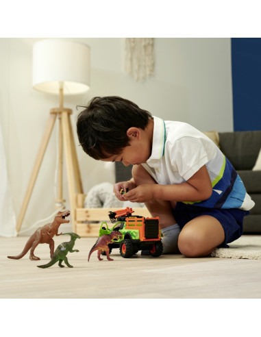 VV-203837026,Dickie Dino Hunter Set Masinuta Si Figurine