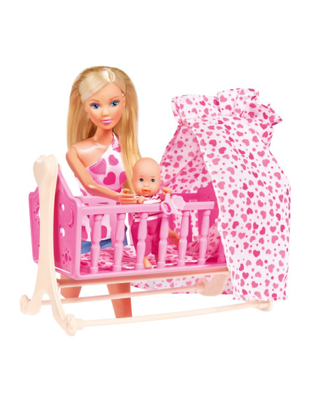 VV-105730861,Steffi Love Papusa Steffi Cu Bebelus