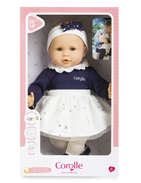 VV-9000130340,Corolle Mgp Bebelus Anais Starlit Night 36cm