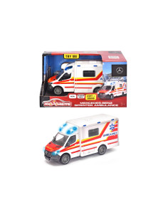 VV-213712001038,Majorette Ambulanta Mercedes Benz Sprinter Cu Lumini Si Sunete