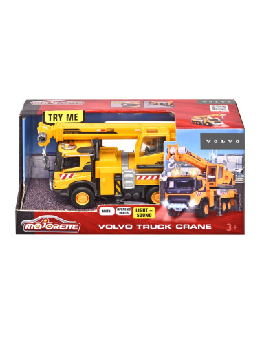 VV-213723004,Majorette Volvo Camion Cu Macara