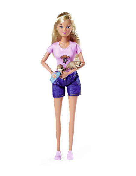 VV-105733586,Steffi Love Papusa Steffi Cu Pui De Vidre