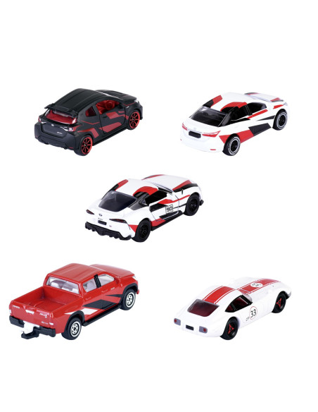 VV-212053189,Majorette Masinute Metalice Pachet Cadou Toyota 5 Masini