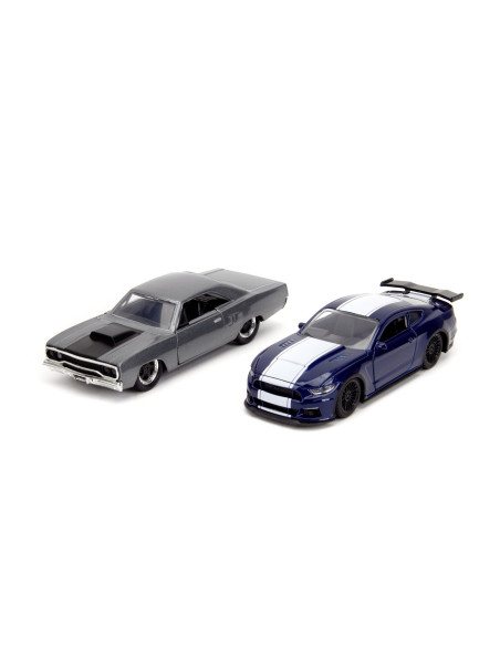 VV-253202018,Jada Fast And Furious Set 2 Masini Metalice Ford Mustang 1:32
