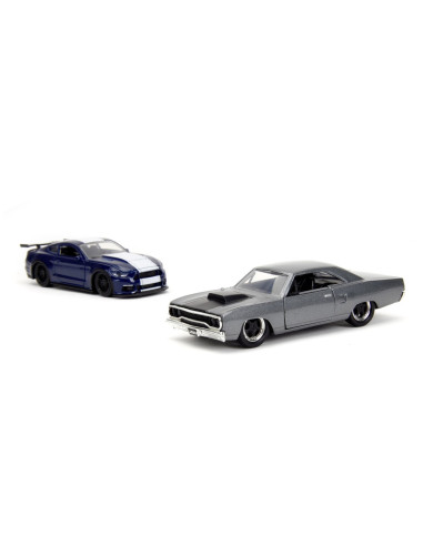 VV-253202018,Jada Fast And Furious Set 2 Masini Metalice Ford Mustang 1:32