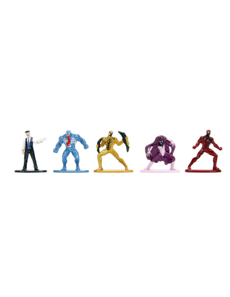 VV-253225031,Jada Marvel Spider Man Nanofigurine Metalice Set 2 4cm