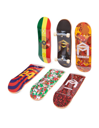 VV-6028845_20140838,Tech Deck Pachet 6 Piese Cu Accesorii Fingerboard Sk8mafia