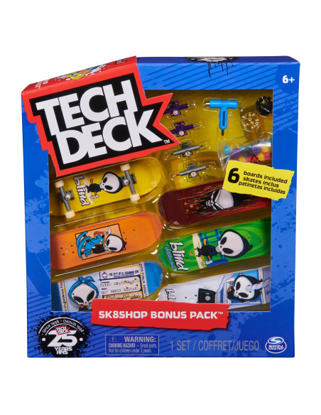 VV-6028845_20140840,Tech Deck Pachet 6 Piese Cu Accesorii Fingerboard Blind