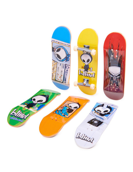VV-6028845_20140840,Tech Deck Pachet 6 Piese Cu Accesorii Fingerboard Blind