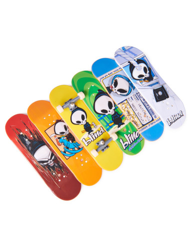 VV-6028845_20140840,Tech Deck Pachet 6 Piese Cu Accesorii Fingerboard Blind