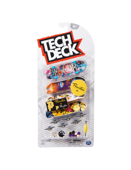 VV-6028815_20140741,Tech Deck Pachet 4 Piese Fingerboard Primitive 9.6cm