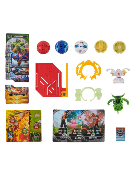 VV-6066988_20142085,Bakugan Set De Lupta Bruiser, Dragonoid, Hammerhead, Titanium Dragonoid Si Nillious
