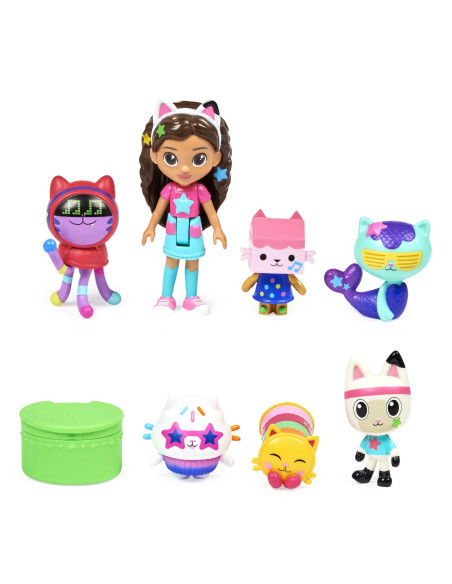 VV-6064152,Gabbys Dollhouse Set 7 Figurine De Lux