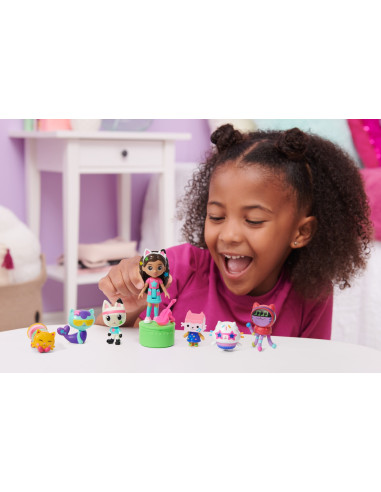 VV-6064152,Gabbys Dollhouse Set 7 Figurine De Lux