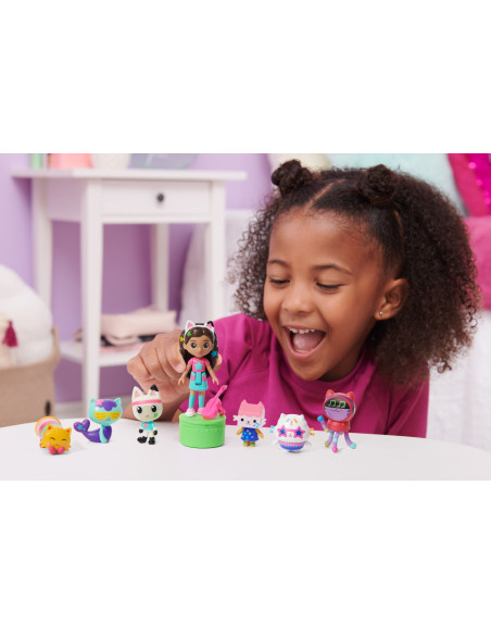 VV-6064152,Gabbys Dollhouse Set 7 Figurine De Lux