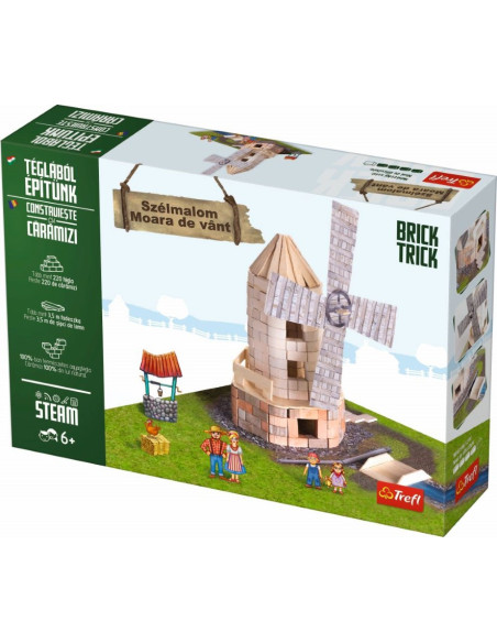 VV-60968,Brick Trick Moara De Vant Din Caramidute Ceramice